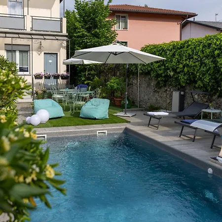 Maji - Historic With Pool & Parking, 100m From Ferry & Train * Манделло-дель-Ларио